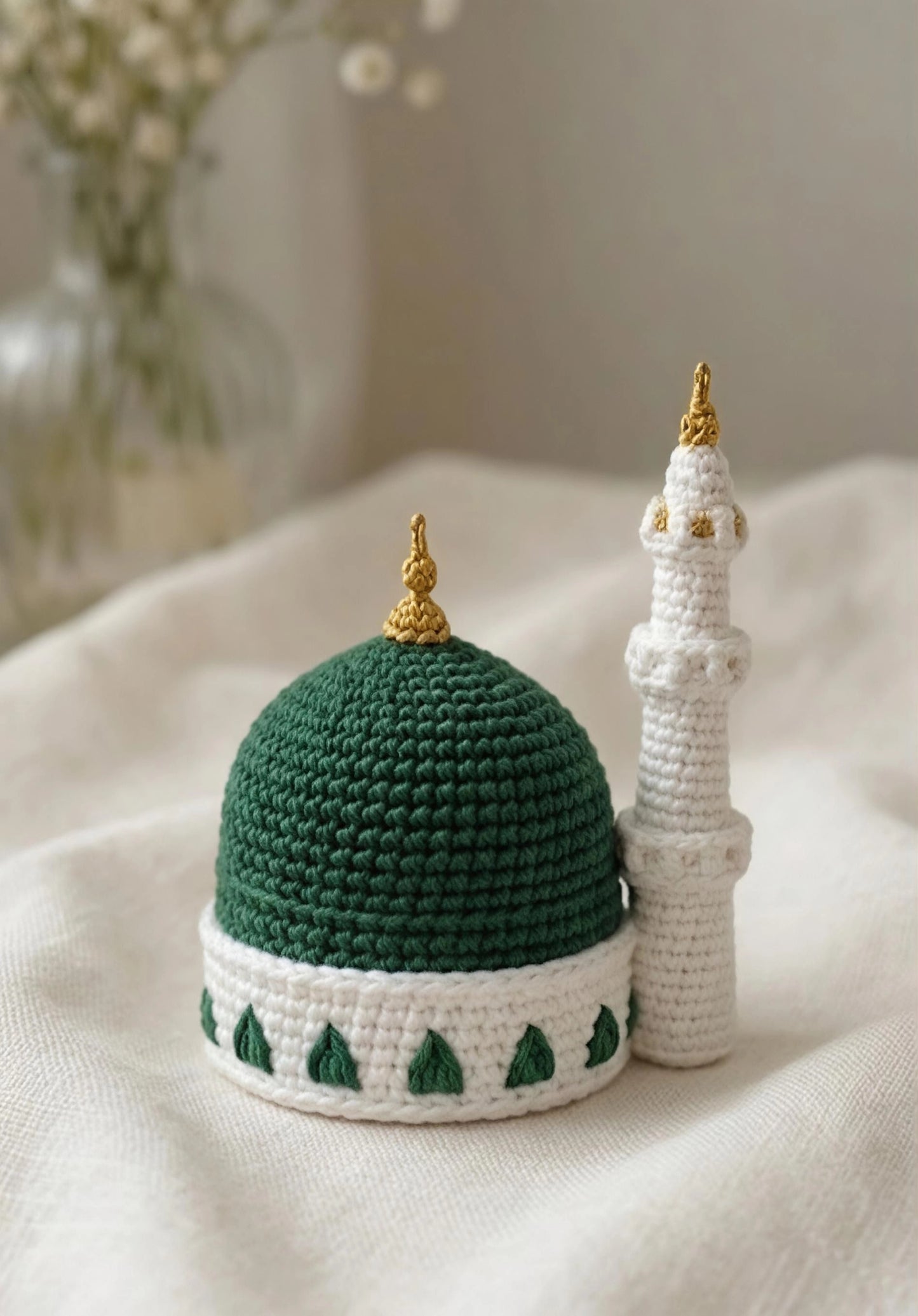 Gumbad-e-Khazra Crochet Showpiece