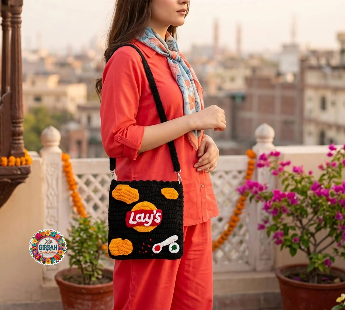 Crochet Snack Attack Shoulder Bag