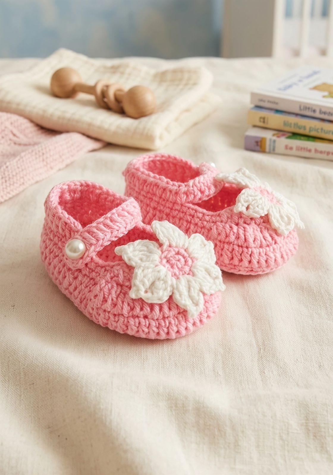 Princess Blush Booties