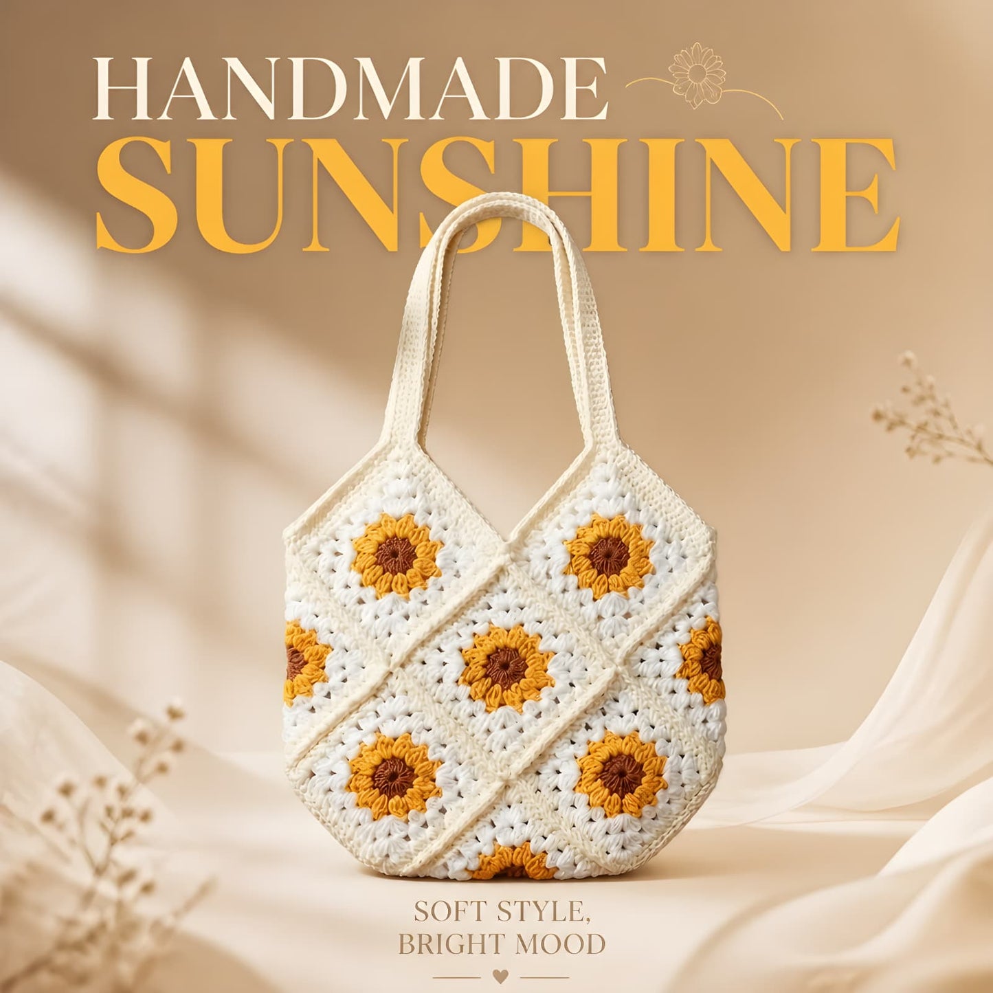 SUNLIT GRANNY TOTE
