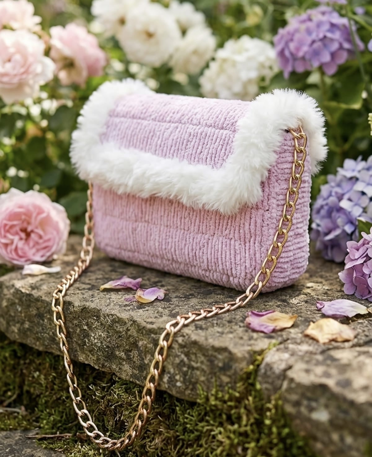 BLOUSH CROCHET PURSE