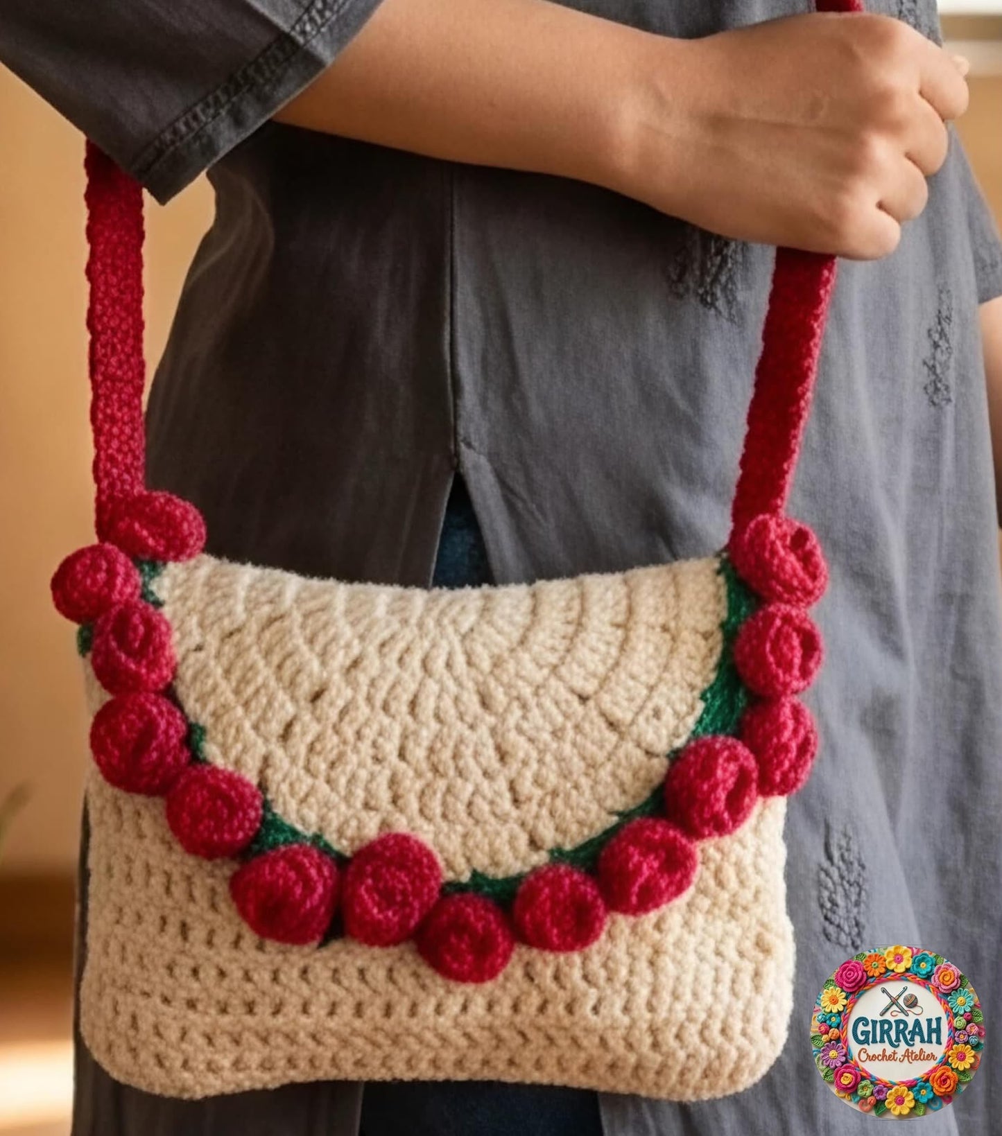 ROSE NOIR SLING BAG