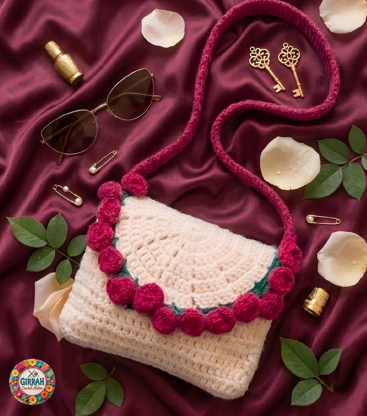 ROSE NOIR SLING BAG