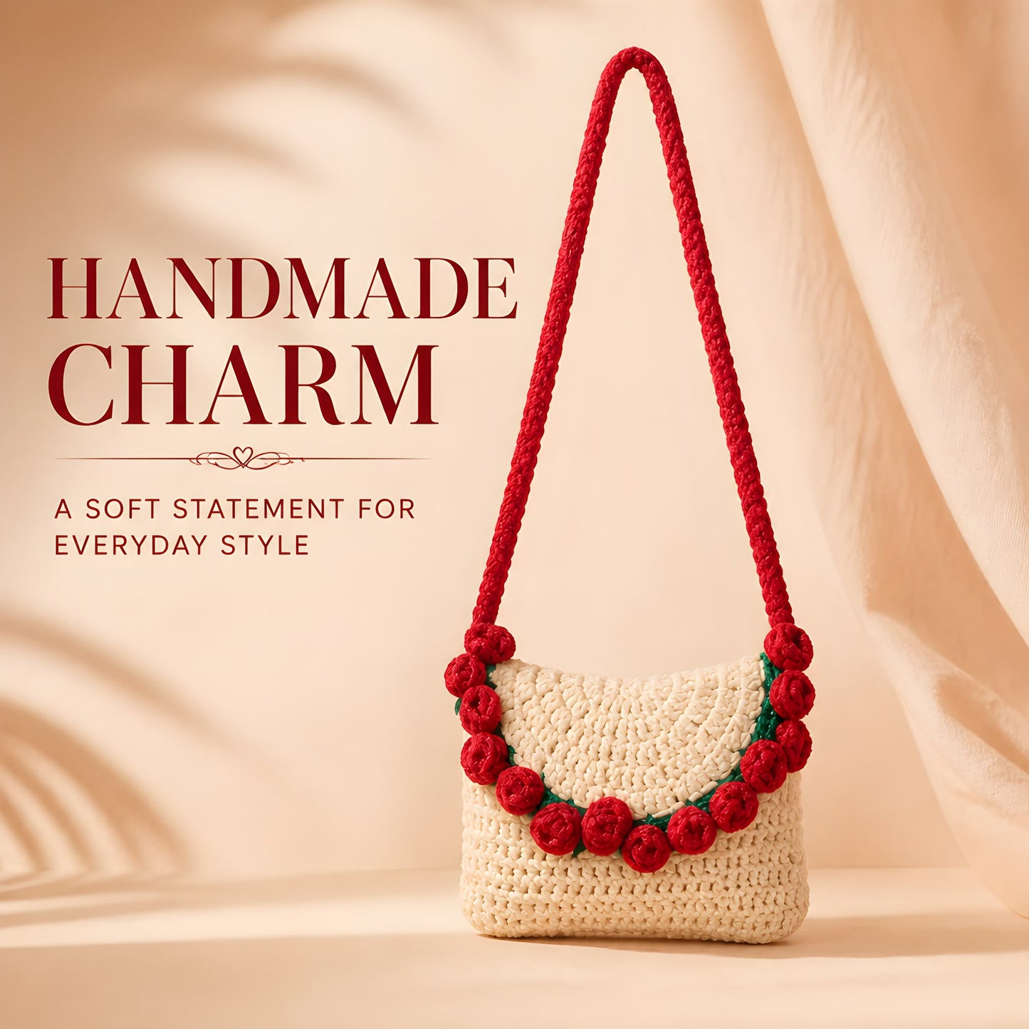 ROSE NOIR SLING BAG