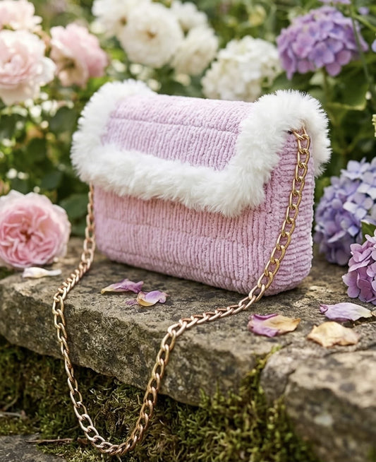 BLOUSH CROCHET PURSE