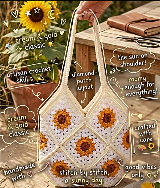 SUNLIT GRANNY TOTE