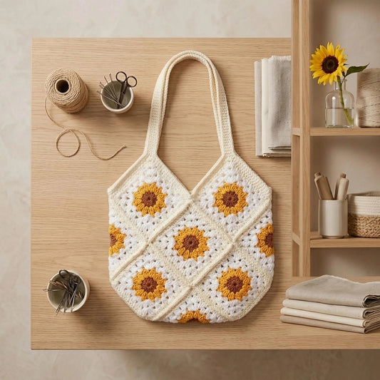 SUNLIT GRANNY TOTE
