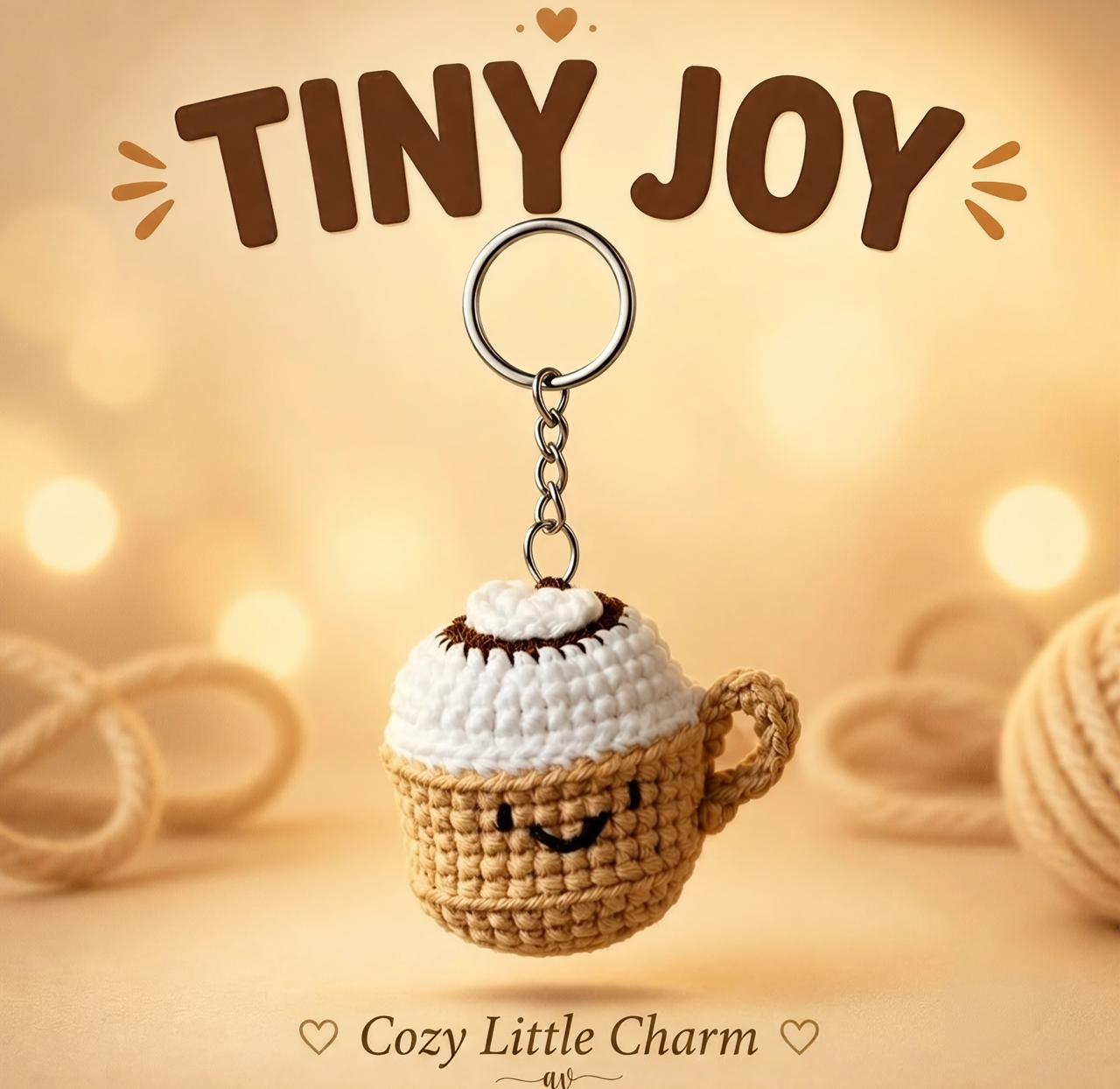 The Cozy Cuppa Keychain