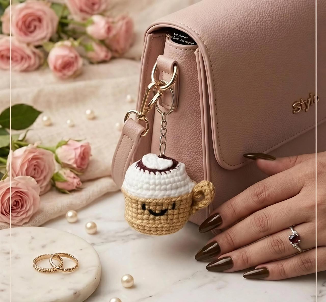 The Cozy Cuppa Keychain