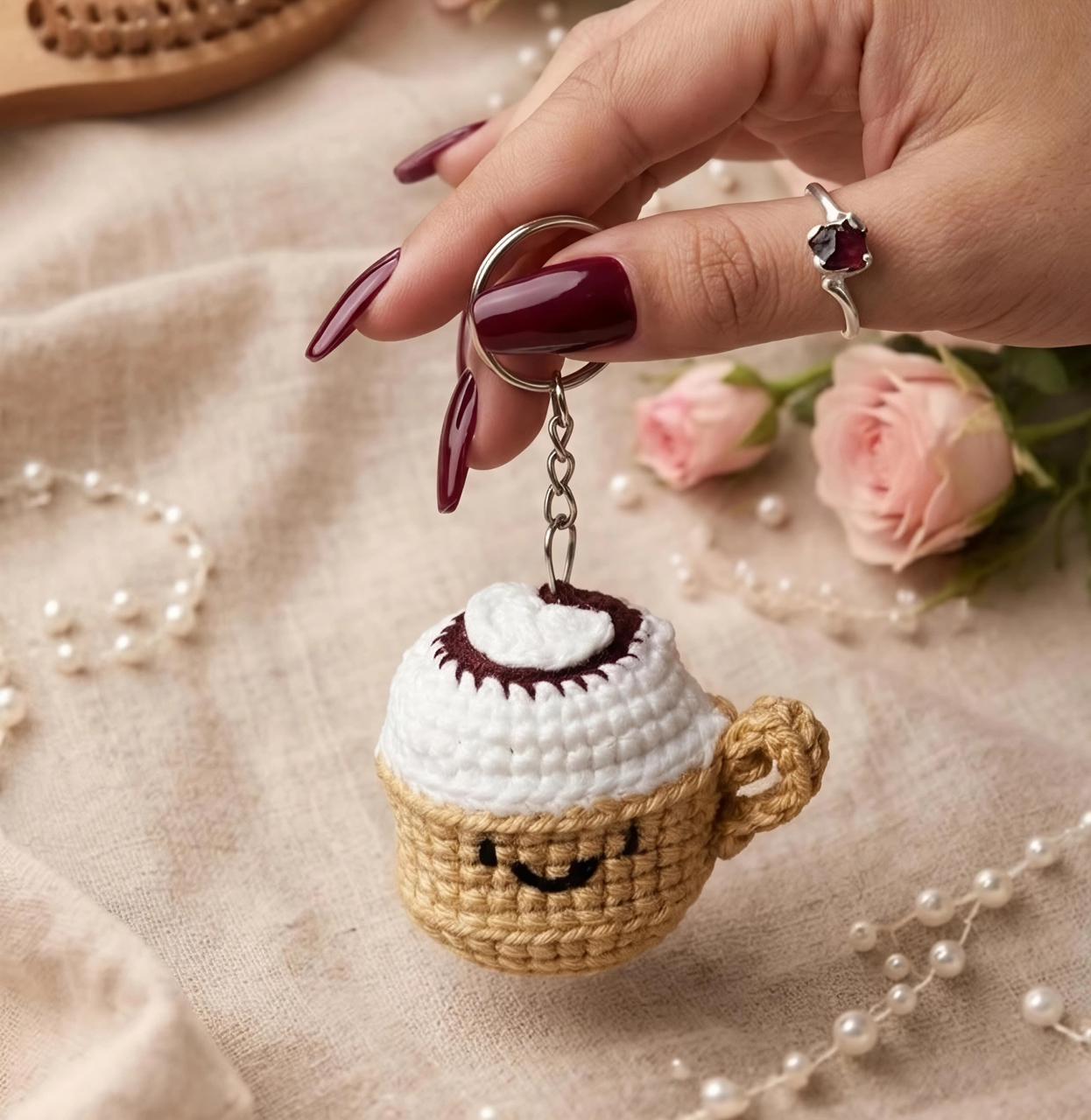The Cozy Cuppa Keychain