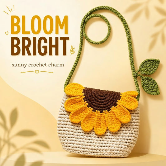 The Sunflower Bloom Shoulder Bag