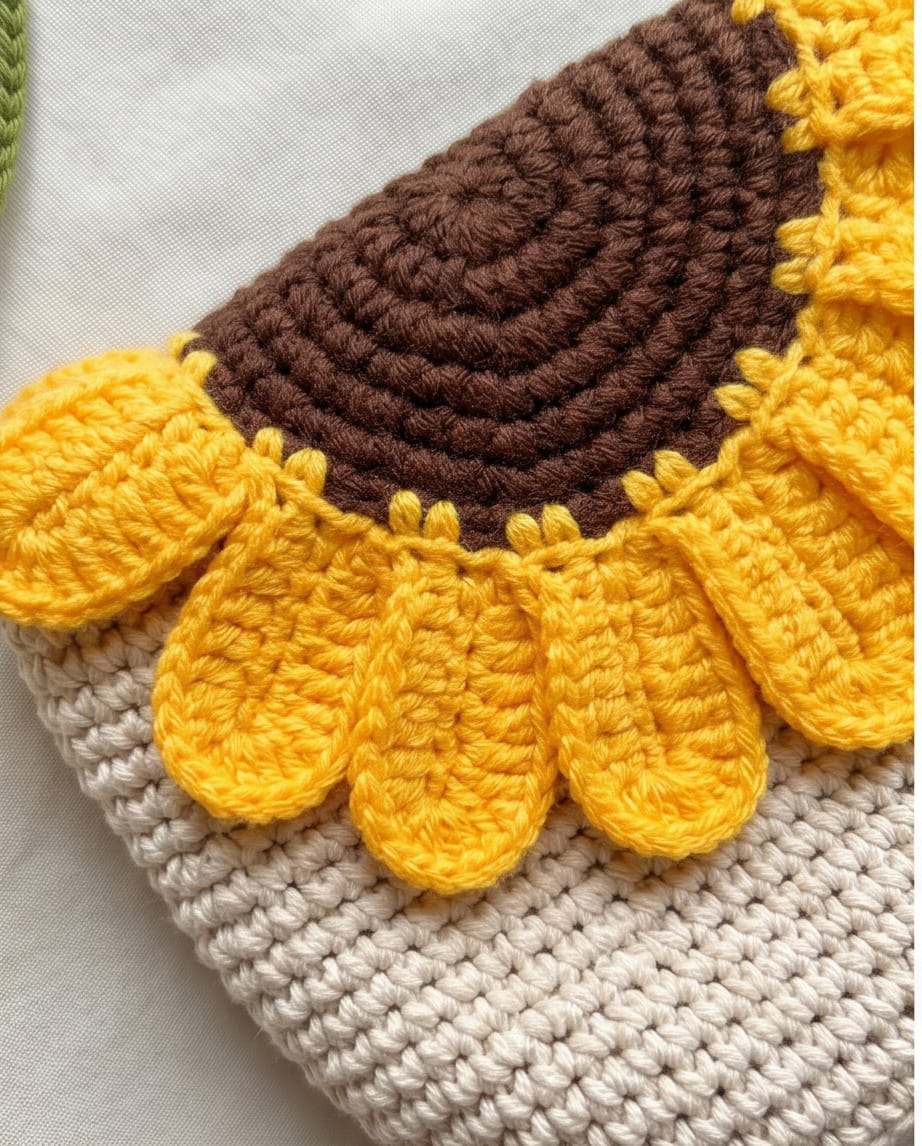The Sunflower Bloom Shoulder Bag