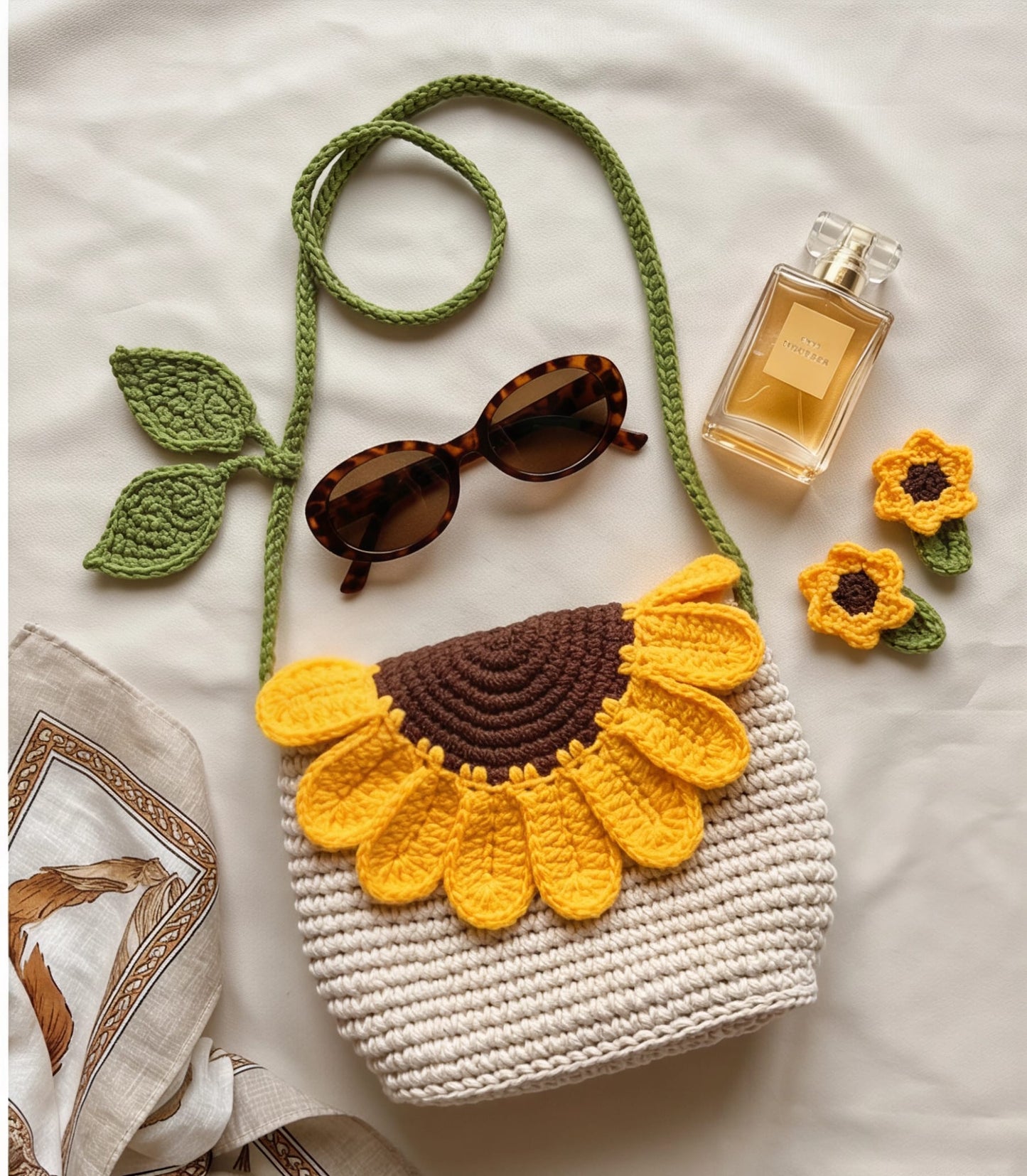 The Sunflower Bloom Shoulder Bag