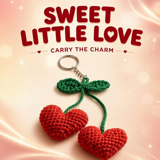 SWEET LITTLE LOVE  CHARM KEYCHAIN