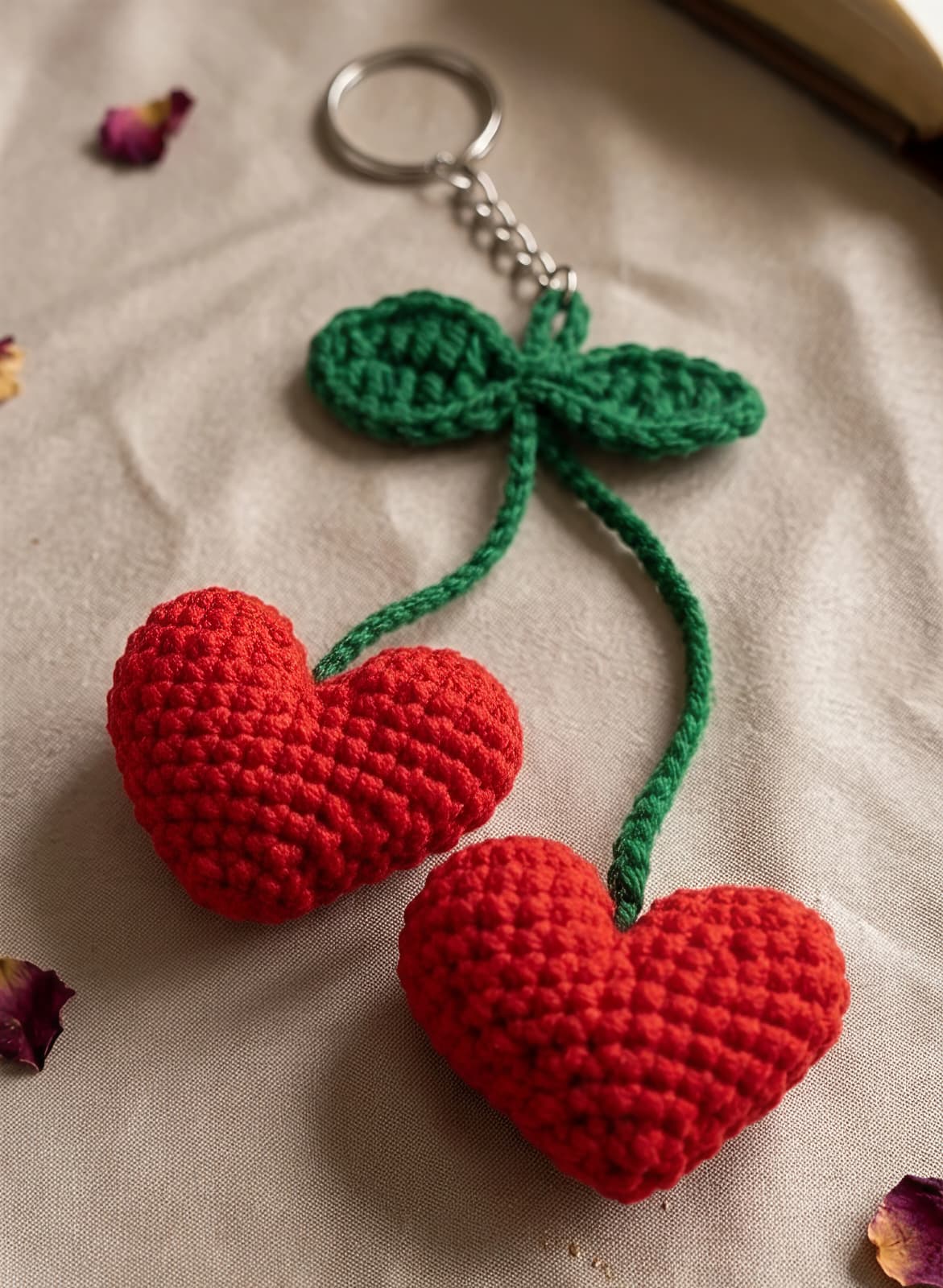 SWEET LITTLE LOVE  CHARM KEYCHAIN
