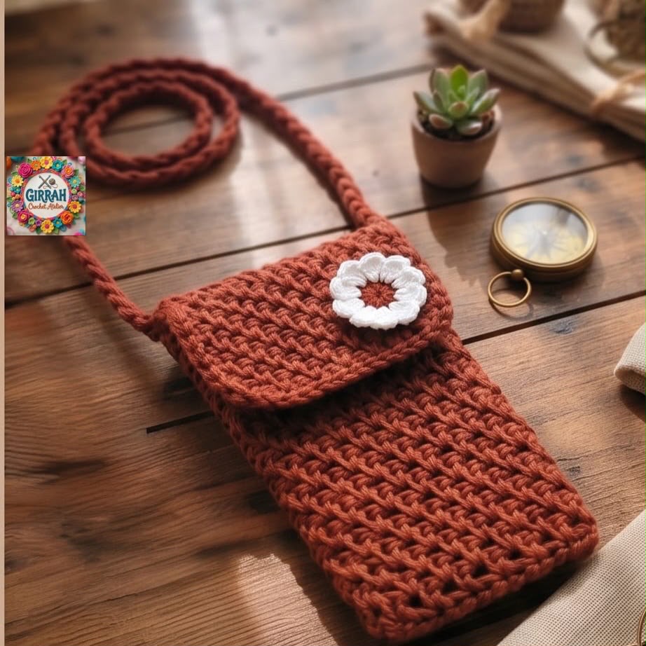 Handmade Crochet Phone Sling