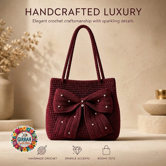 Rouge Boe Luxe Crochet Bag