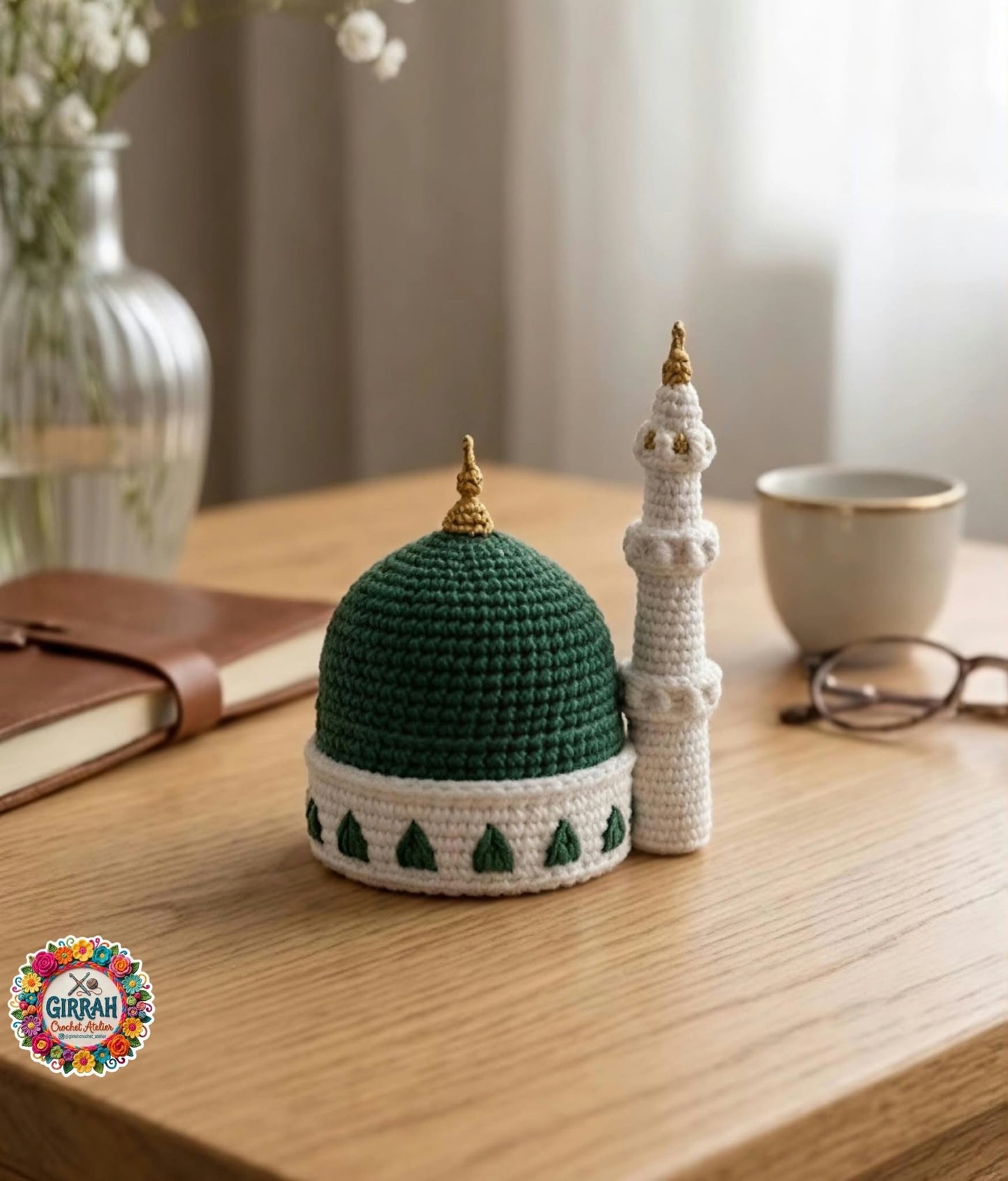 Gumbad-e-Khazra Crochet Showpiece