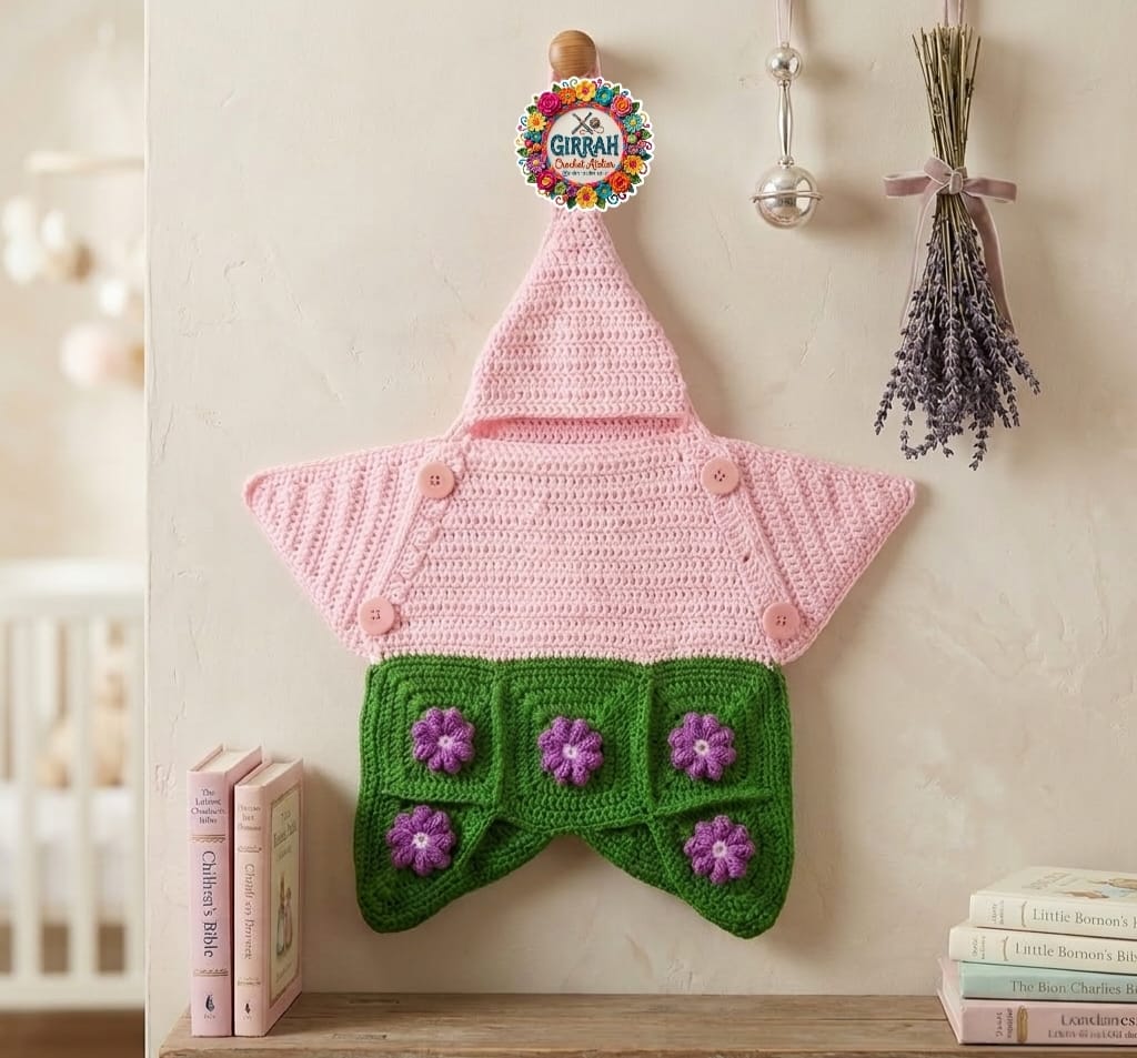 Patrick Star Crochet Jumper Suit